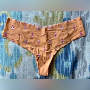Like New No-Show Pink by Victoria’s Secret Thong - Size Medium